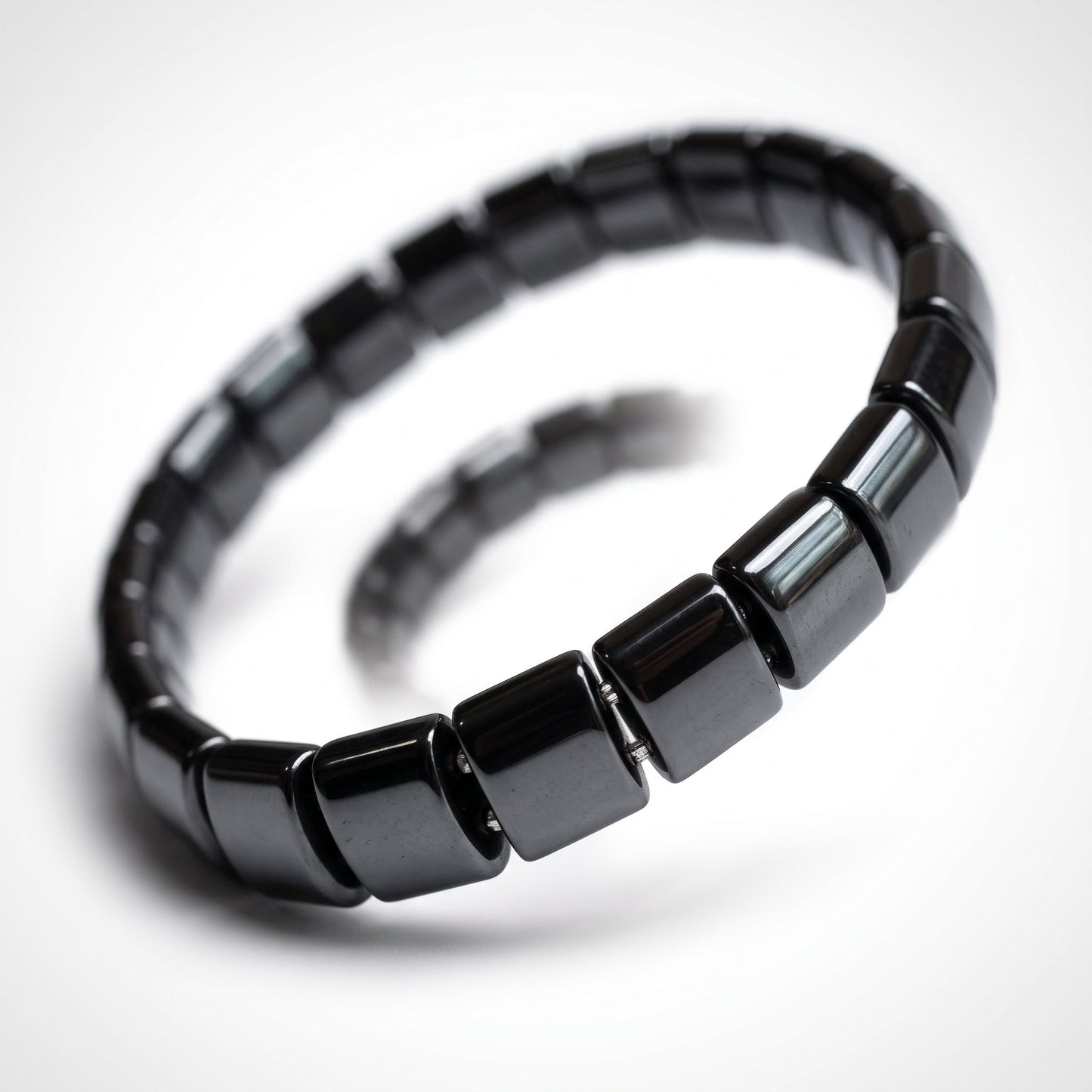 Vitarex Pulsera de Hematita detalle artístico