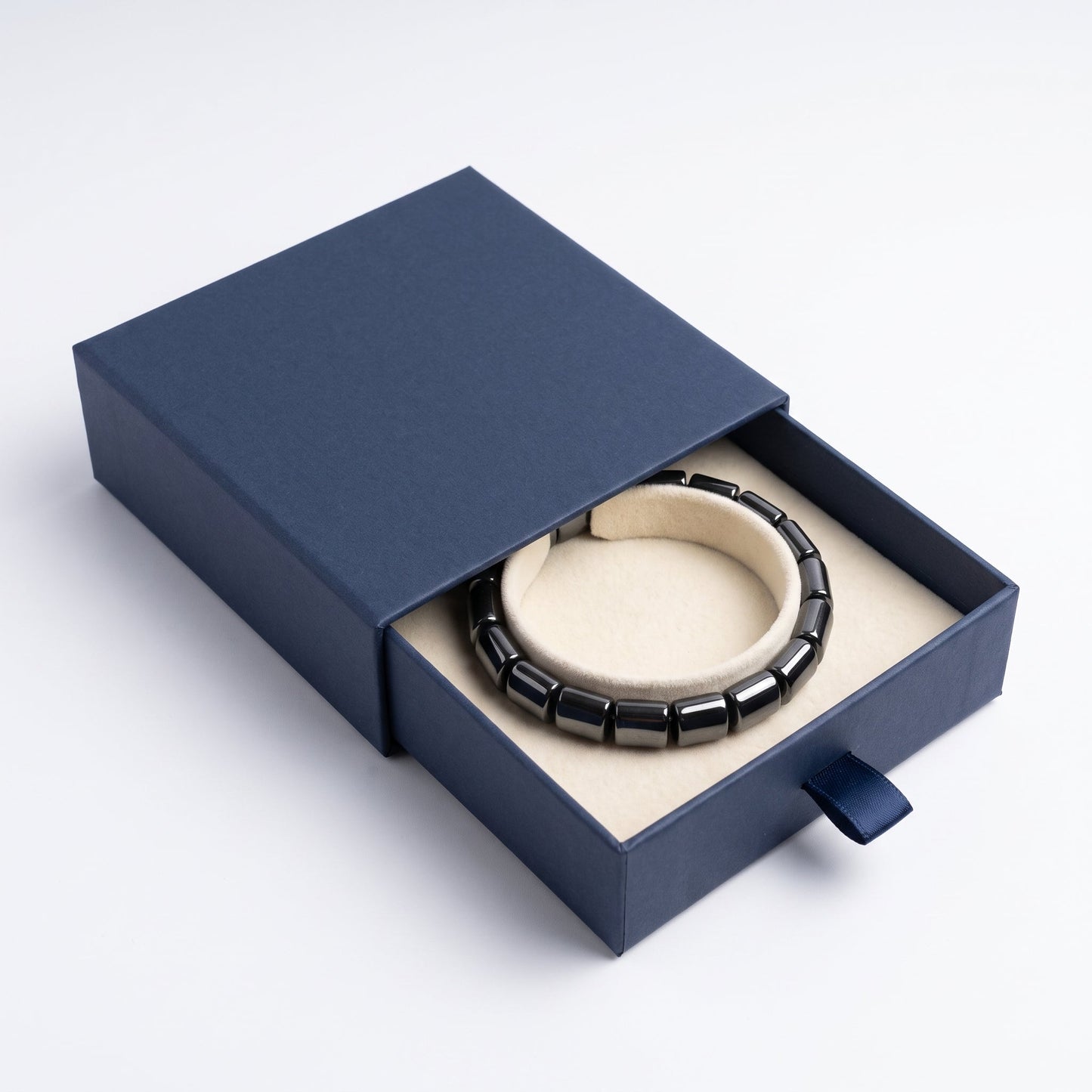 Vitarex Pulsera de Hematita con packaging